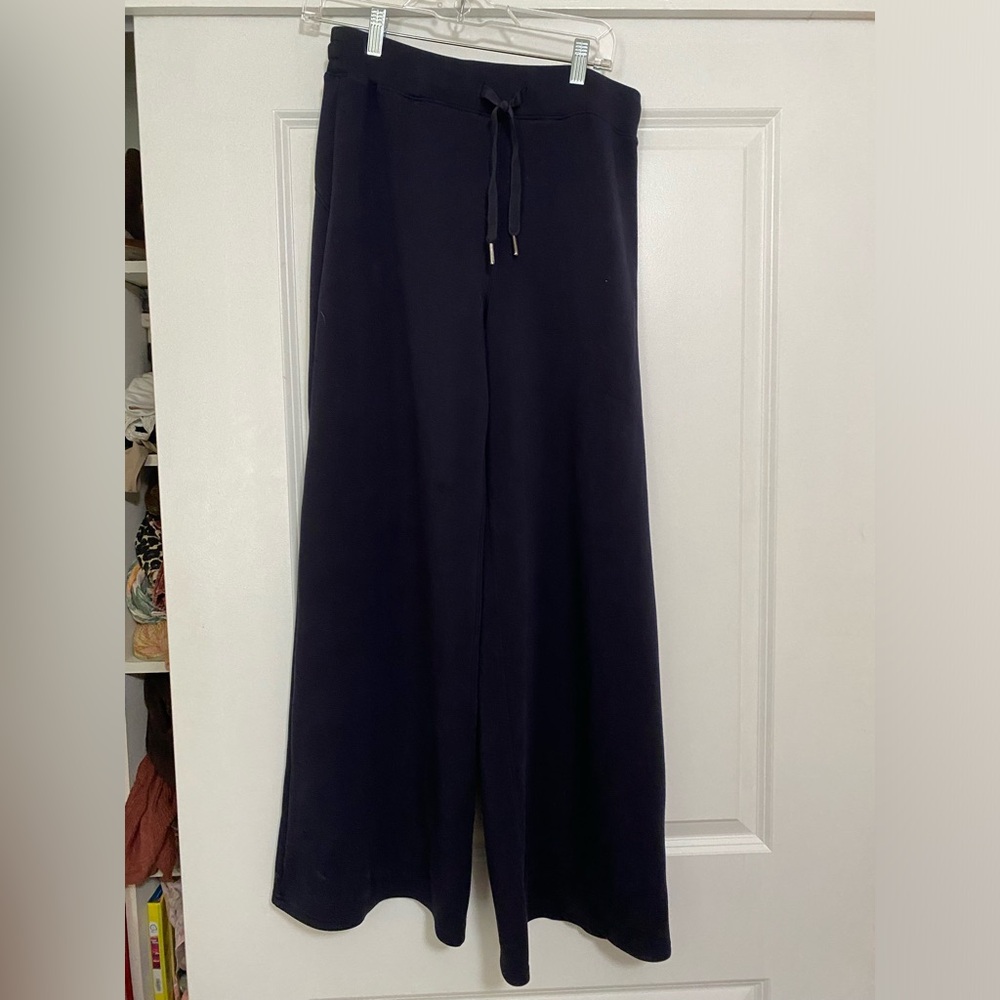 Spanx Airessentials Wide Leg Black Pants